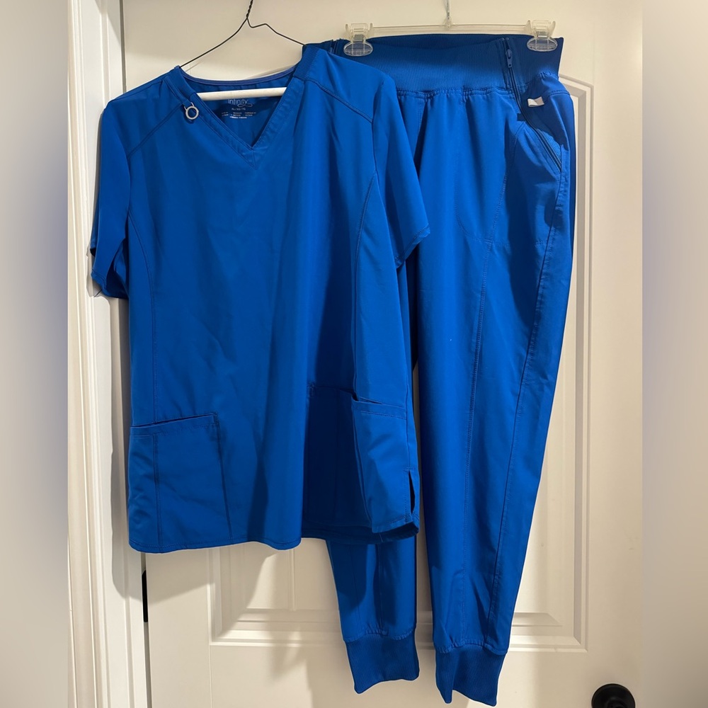 Cherokee Infinity Royal Blue Scrubs